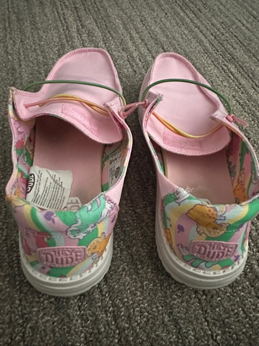 Adult Women’s size 9 My Little Pony Hey Dudes